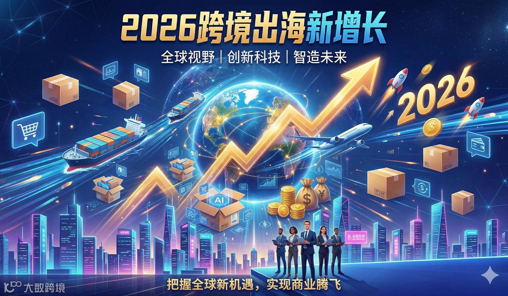 2026跨境出海新增长——**破局、AI增效与知识变现全攻略