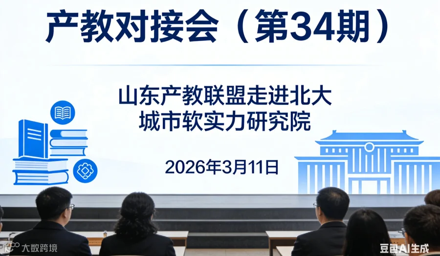 产教对接会（第34期）—山东产教联盟走进北大城市软实力研究院