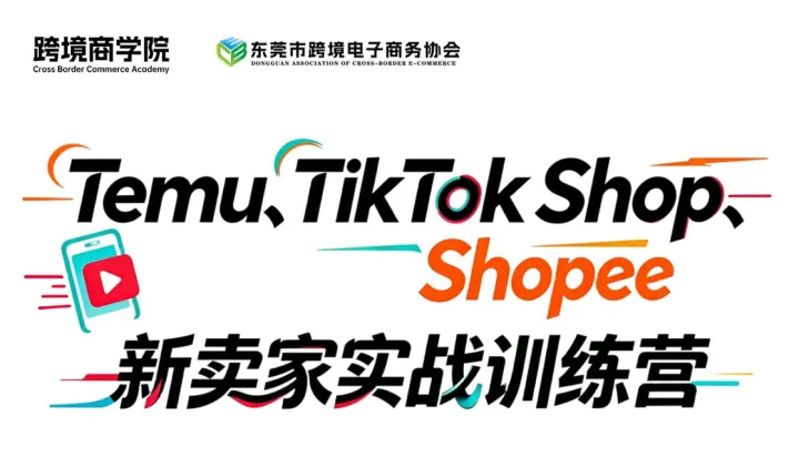 Temu 、TikTok Shop 、 Shopee新卖家实战训练营