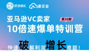 亚马逊VC卖家10倍增速增长训练营第20期