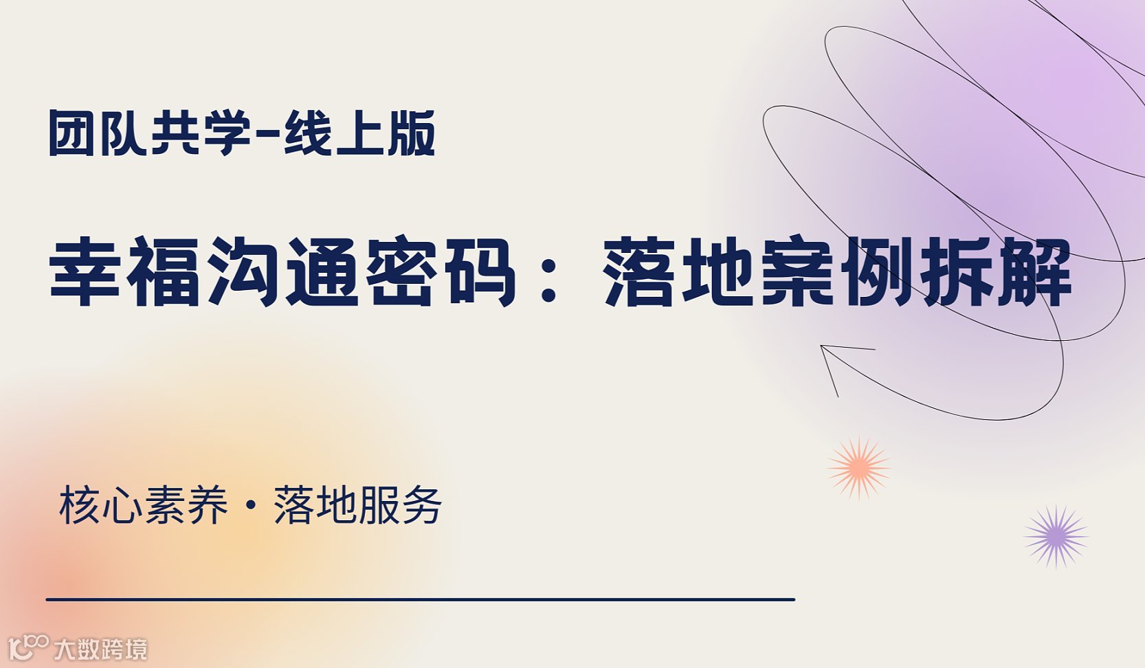 蛋壳圈第655期团队共学：幸福沟通密码-落地案例拆解