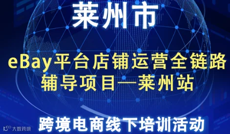 eBay平台店铺运营全链路辅导项目--莱州站