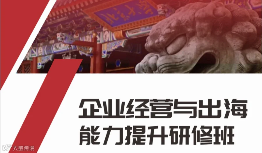 【北京大学企业经营与出海能力提升研修班】