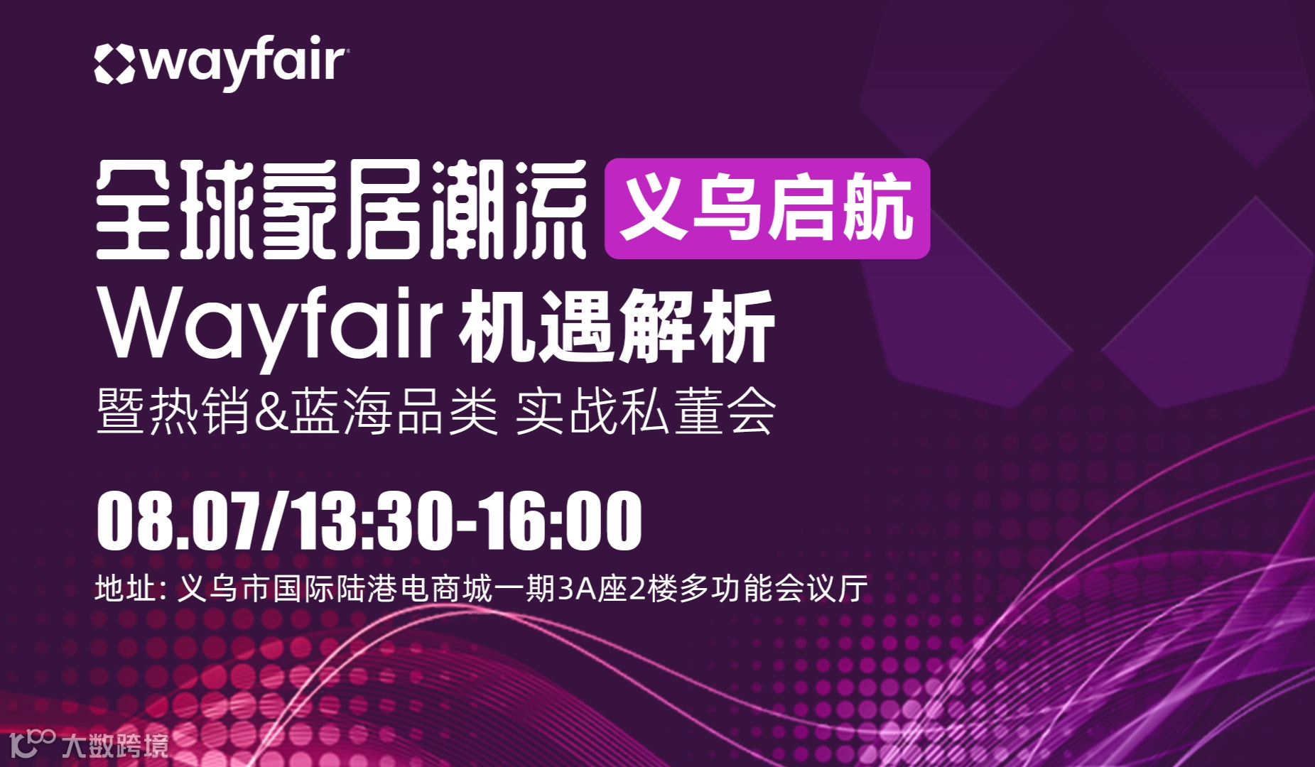 全球家居潮流“义乌启航”Wayfair机遇解析暨热销&蓝海品类 实战私董会