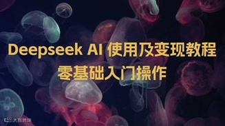 Deepseek AI 使用及变现教程 零基础入门操作