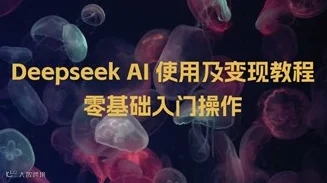 Deepseek AI 使用及变现教程 零基础入门操作