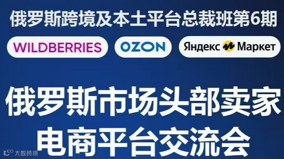 俄罗斯市场头部卖家 电商平台交流会