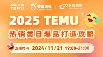 2025TEMU热销类目爆品打造<em>攻略</em>