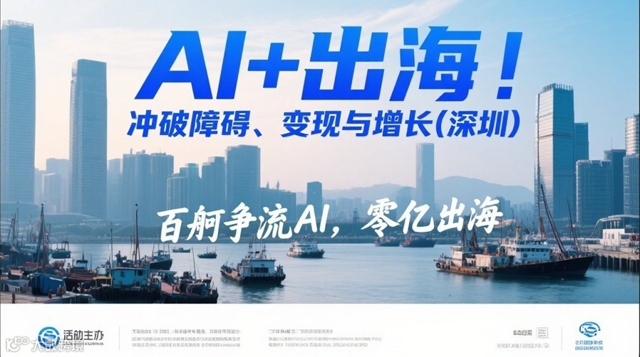 AI+出海：冲破障碍、变现与增长（深圳）