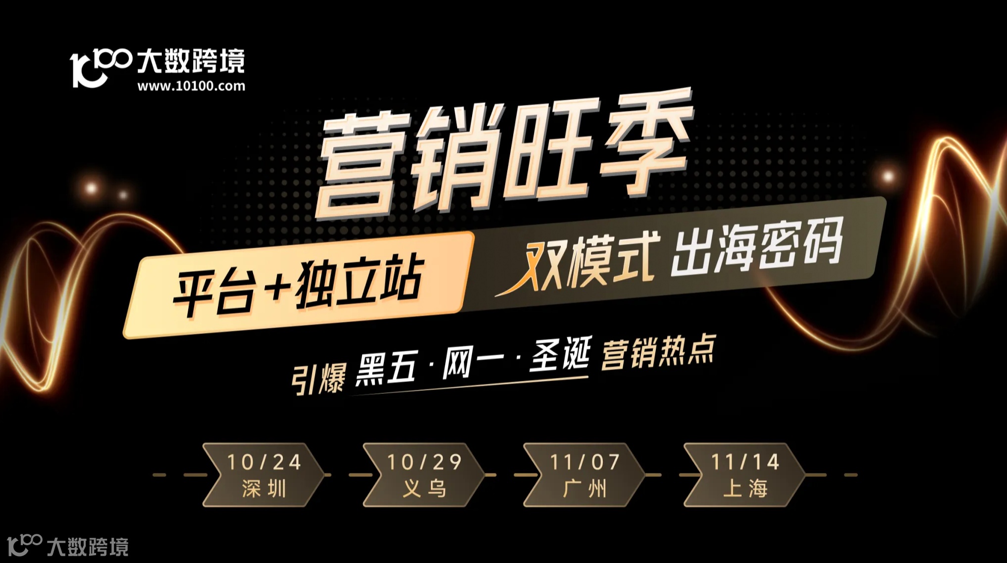 营销旺季：平台+独立站双模式出海密码 引爆黑五、网一、圣诞营销热点——广州