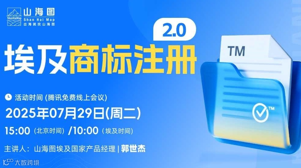 埃及商标注册2.0【出海】