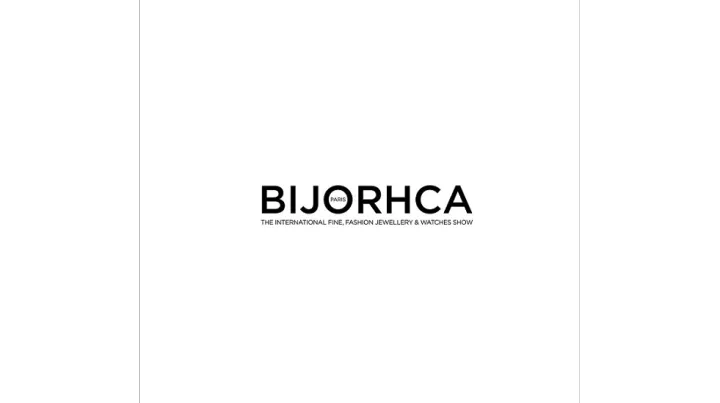 2025年法国巴黎珠宝钟表展览会 Bijorhca Paris