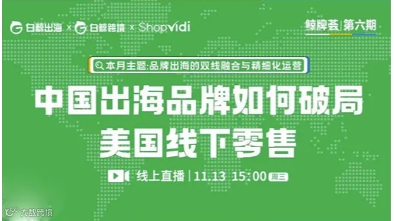 “鲸牌荟”第6期——中国出海品牌如何破局美国线下零售