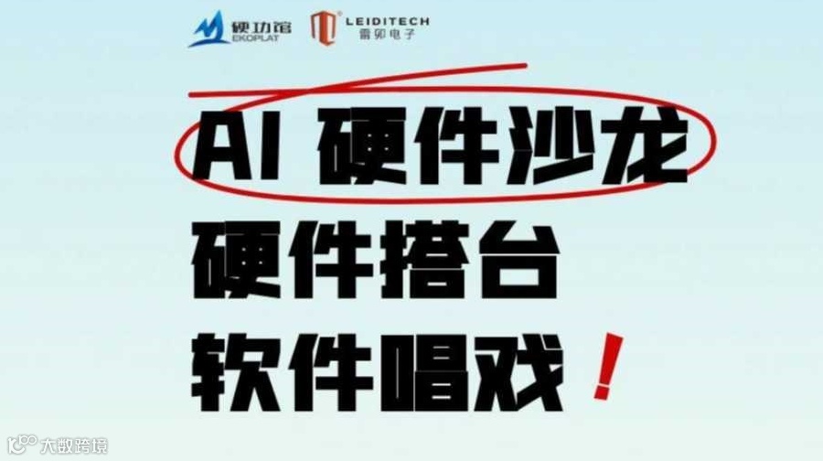 AI硬件沙龙：“硬件搭台、软件唱戏”-6月机器人主题月