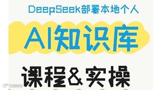 AI灵蛇之恋 I AI深度学习工作坊 之 DeepSeek 打造本地部署个人AI知识库