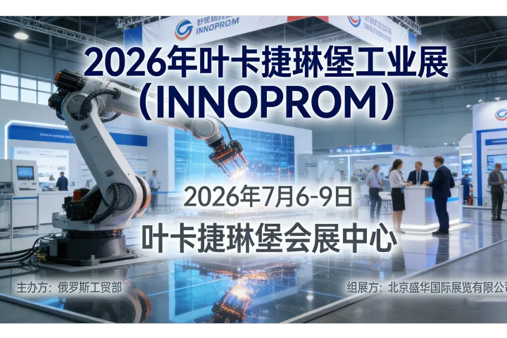 2026俄罗斯叶卡捷琳堡工业博览会：开启欧亚工业合作新征程