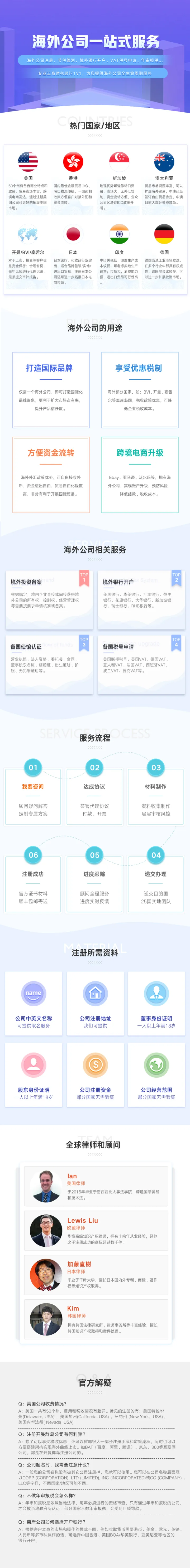 【洋骠驹】海外公司注册