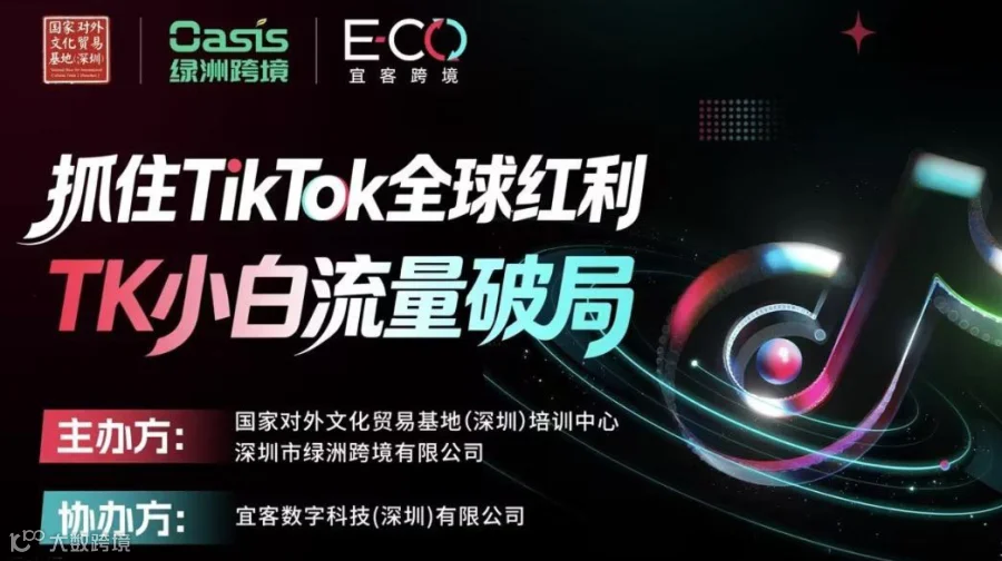 抓住TikTok:全球红利TK小白流量破局