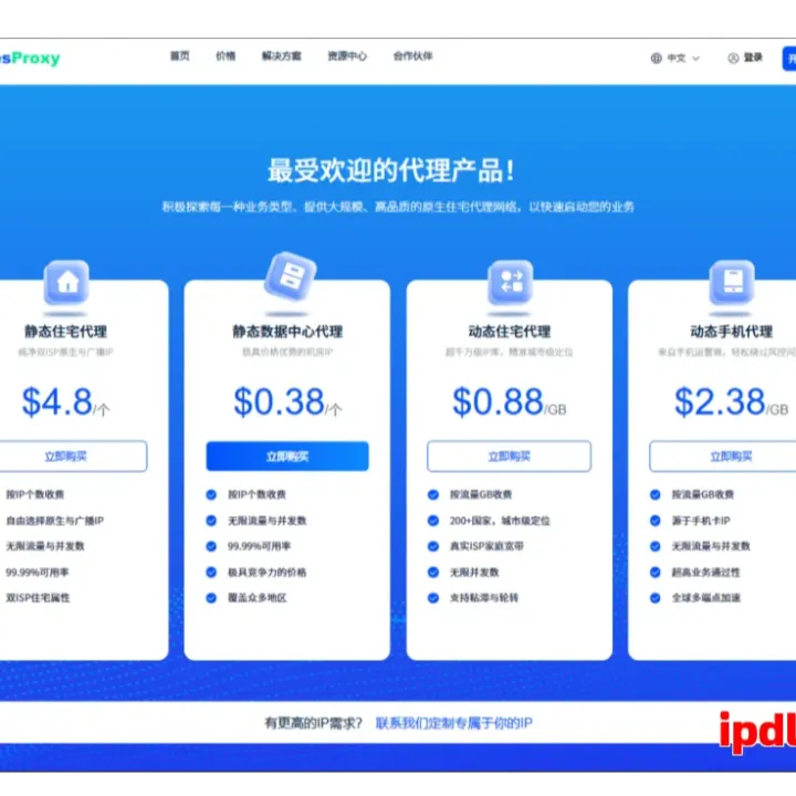 OnesProxy原生住宅IP