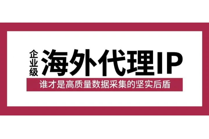 企业级海外代理IP选购指南：谁才是高质量数据采集的坚实后盾？