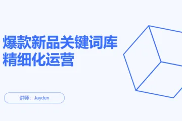 爆款新品关键词库精细化运营(1)