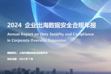 上海市国际贸易促进委员会:2024企业出海数据安全合规年报