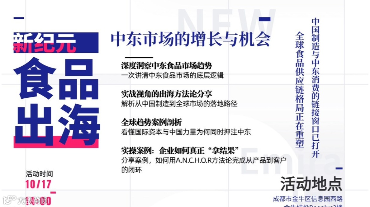 中东市场的增长与机会新纪元：食品出海