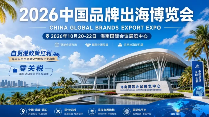 2026 中国品牌出海博览会｜服务品牌出海，共享全球未来