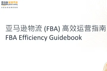 亚马逊全球开店：2024亚马逊物流（FBA）高效运营指南报告（35页）