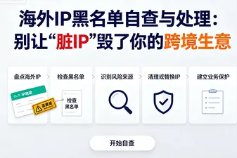 海外IP黑名单自查与处理：别让“脏IP”毁了你的跨境生意