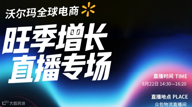 沃尔玛全球电商——旺季增长直播专场
