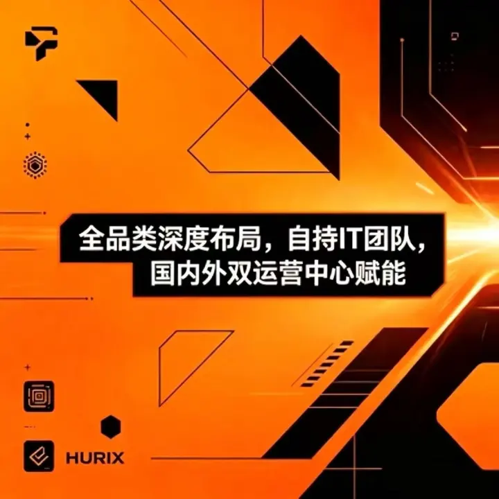 HURIX 英国本土货盘|一件代发+真实库存+智能系统+48小时履约+全自动化