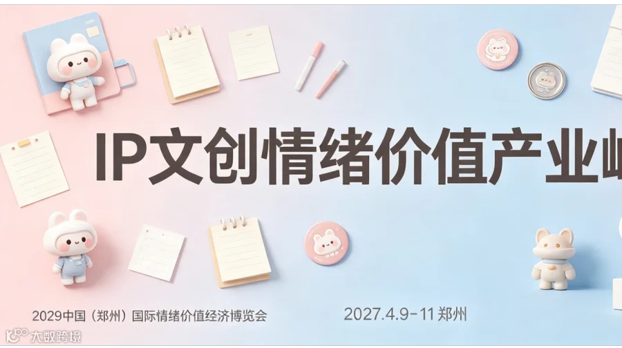 依托情绪价值经济，中情展拓宽文创 IP 品牌增长新渠道