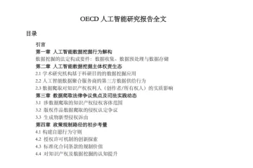 OECD2025人工智能研究报告：爬取训练数据训练人工智能的知识产权问题