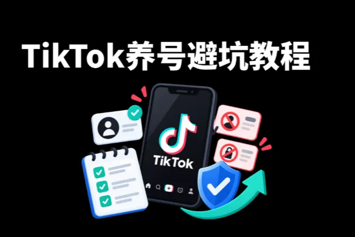 TikTok养号避坑教程：2026实战经验+防封指南【新手可用】