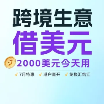 借美元当天到