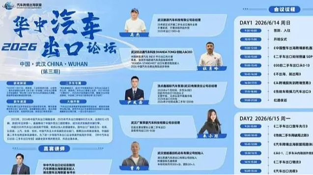 2026年华中汽车出口论坛