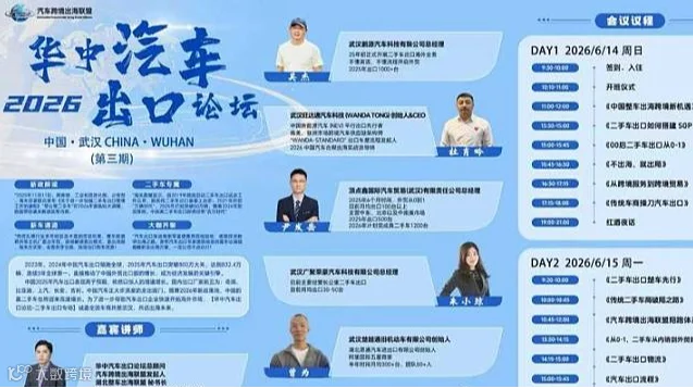 2026年华中汽车出口论坛