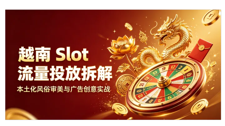 深度拆解：越南Slot流量投放，如何靠本土化风俗审美打爆转化？