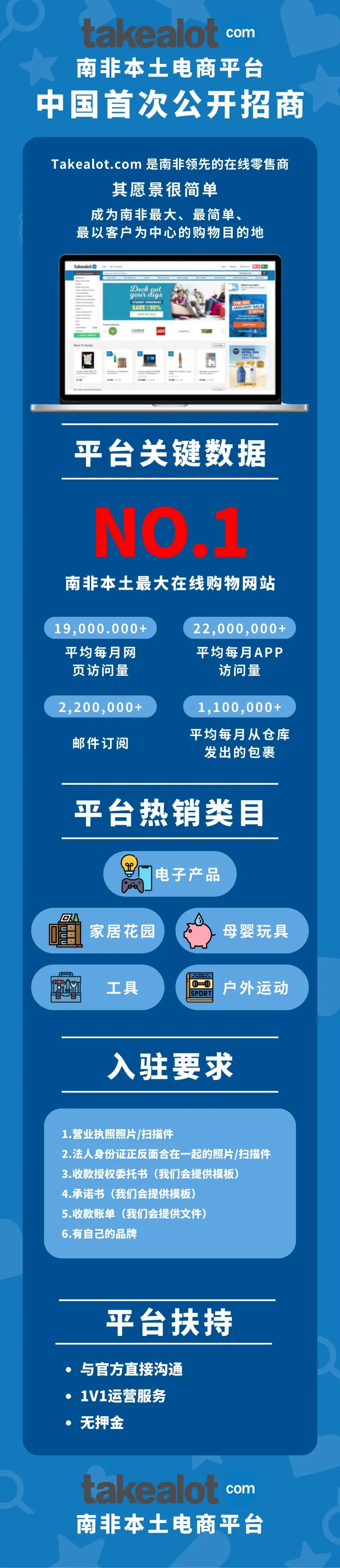 Takealot开店入驻