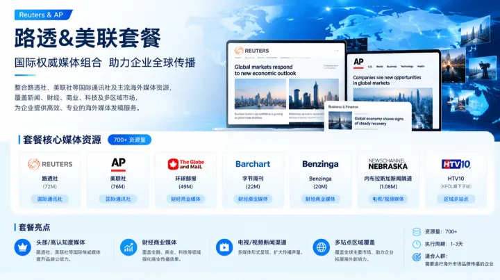 路透社发稿多少钱?企业选择海外通讯社渠道前要了解什么