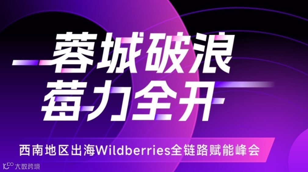 蓉城破浪 莓力全开-俄罗斯电商平台Wildberries出海全链路赋能峰会-成都站