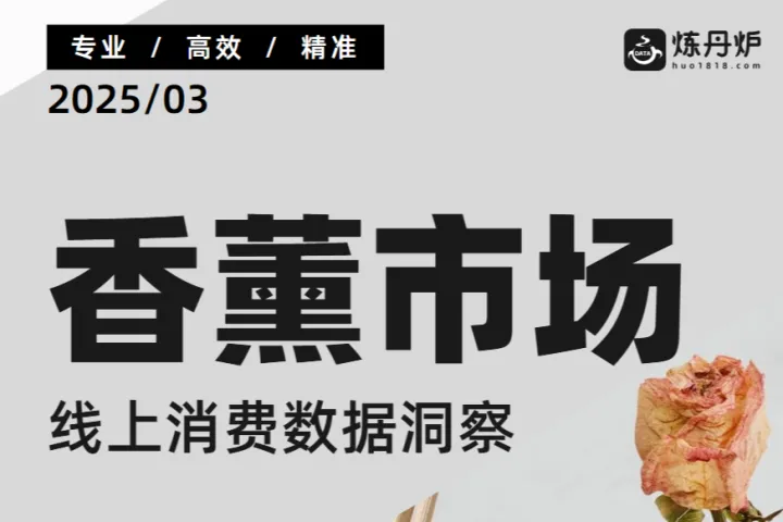 炼丹炉:<em>2025年</em>香薰<em>市场</em>线上销售<em>数据</em>洞察报告