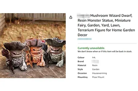 24-cv-11633，David律所代理雕塑作品扎堆维权，蘑菇和蜗牛怪物需留意