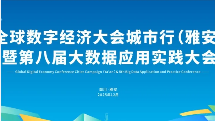 全球数字经济大会城市行（<em>雅安</em>）暨第八届大数据应用实践大会