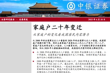 家庭户二十年变迁从家庭户的变化看我国居民内需潜力-25041056页