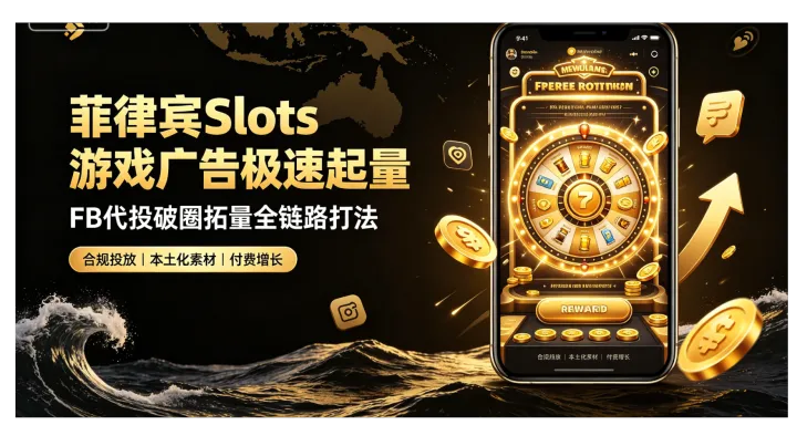 出海增量密码：菲律宾Facebook游戏广告极速起量与破圈拓量全套打法