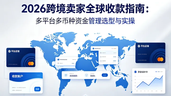 2026跨境卖家全球收款指南：多平台多币种资金管理选型与实操
