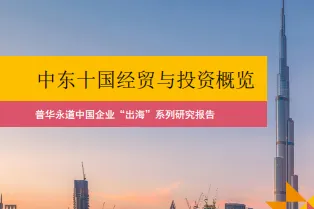 普华永道:2025中国企业出海系列研究报告-中东十国经贸与投资概览