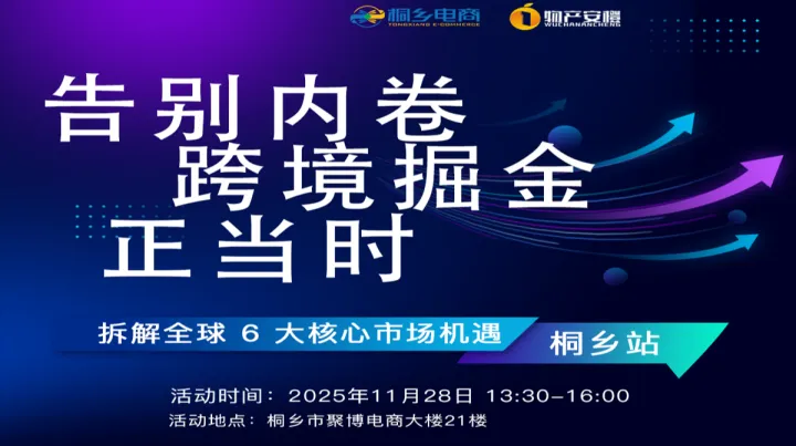 告别内卷--跨境掘金正当时--桐乡跨境出海沙龙